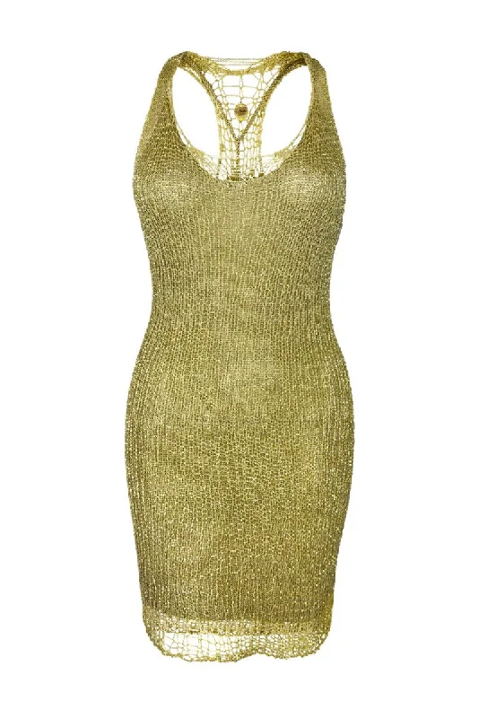 MIDAS RACERBACK MINI DRESS WITH SLIP