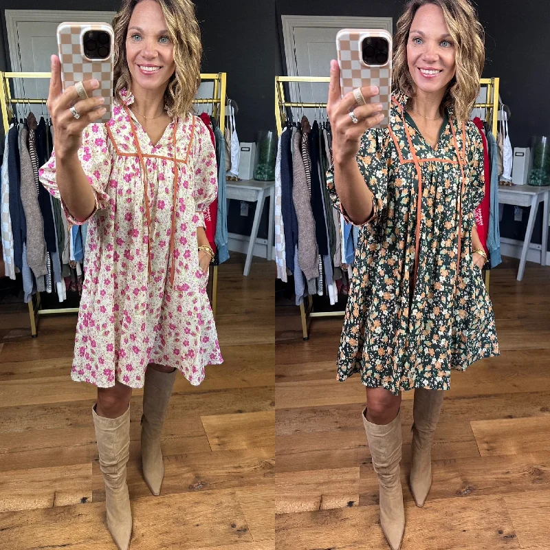 Know The One Floral Dress - Multiple Options