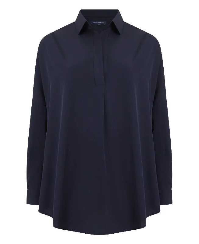 Rhodes Popover Shirt - Utility Blue